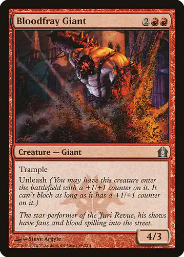 Bloodfray Giant - rtr Spoiler