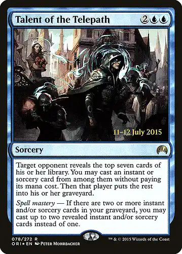 Talent of the Telepath - ori Spoiler