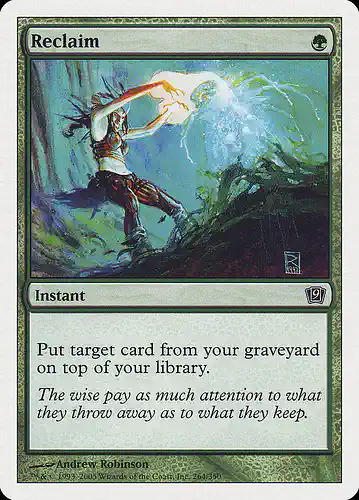 Reclaim - 9ed Spoiler
