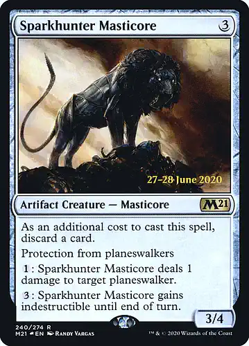 Sparkhunter Masticore - m21 Spoiler