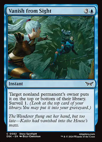 Vanish from Sight - dsk Spoiler