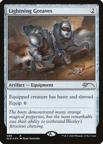 Lightning Greaves - sld Spoiler