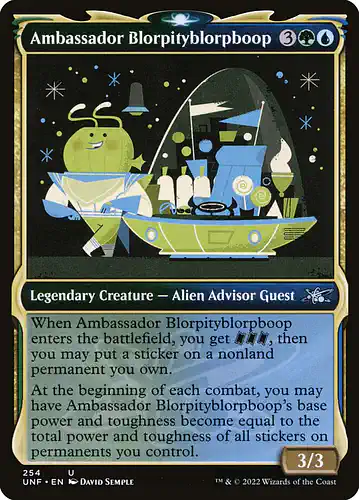 Ambassador Blorpityblorpboop - unf Spoiler