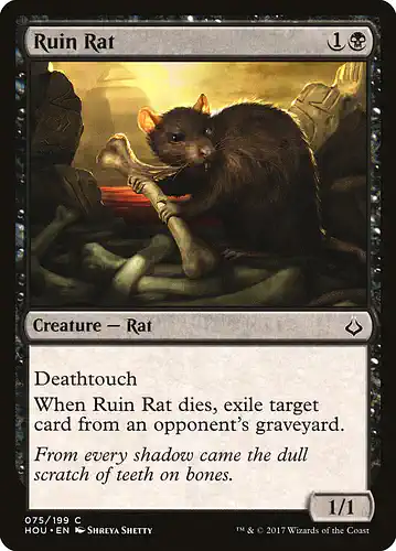 Ruin Rat - hou Spoiler