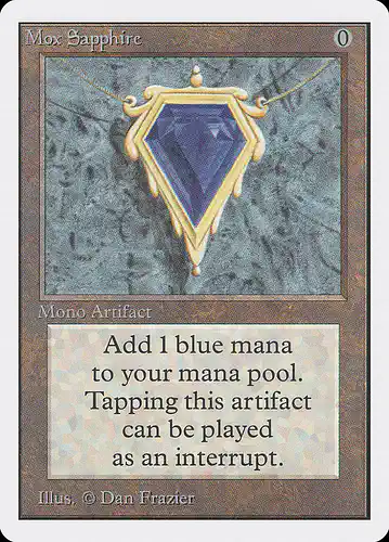 Mox Sapphire - 2ed Spoiler