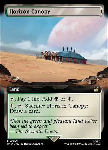 Horizon Canopy - who Spoiler