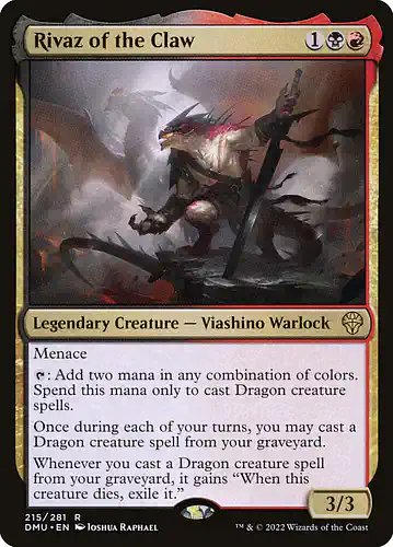 Rivaz of the Claw - dmu Spoiler