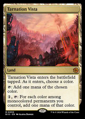 Tarnation Vista - big Spoiler