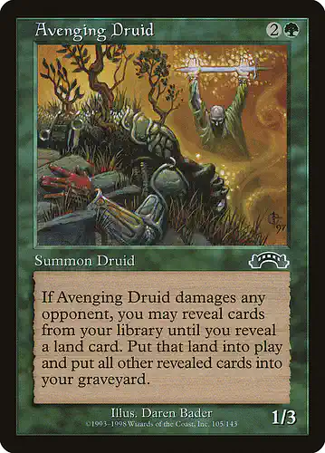 Avenging Druid - exo Spoiler