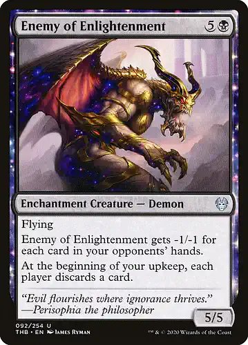Enemy of Enlightenment - thb Spoiler