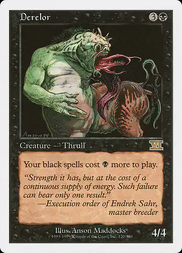 Derelor - 6ed Spoiler