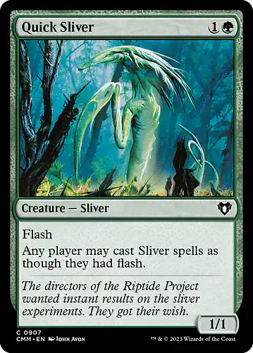 Quick Sliver - cmm Spoiler