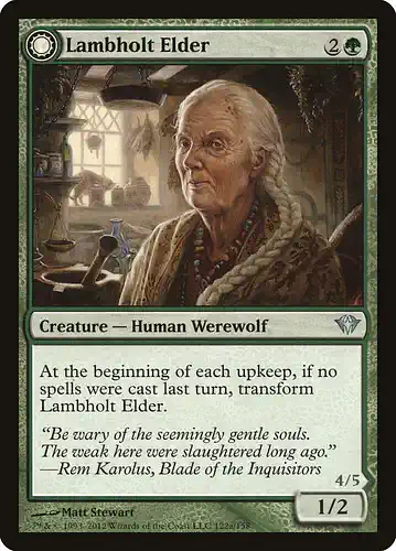 Lambholt Elder - dka Spoiler