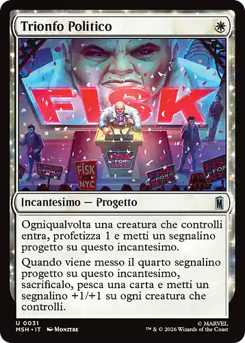 Political Triumph - msh Spoiler
