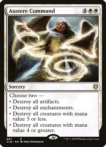 Austere Command - clb Spoiler