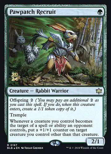 Pawpatch Recruit - blb Spoiler