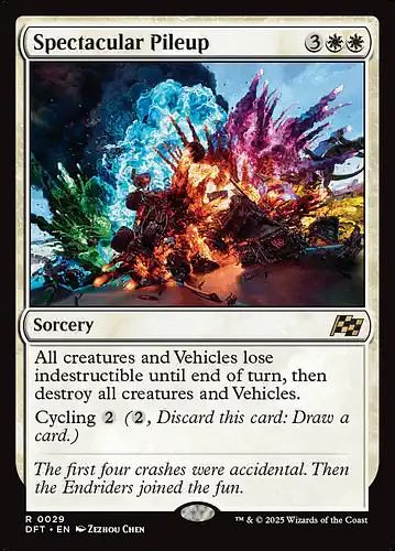 Spectacular Pileup - dft Spoiler