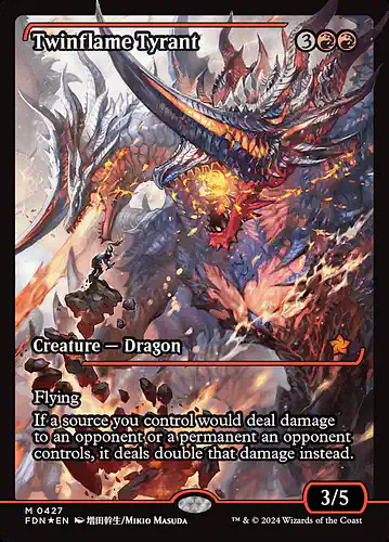 Twinflame Tyrant - fdn Spoiler