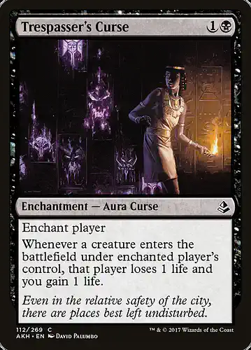 Trespasser's Curse - akh Spoiler