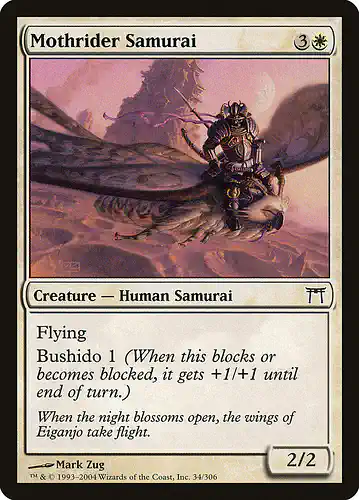 Mothrider Samurai - chk Spoiler