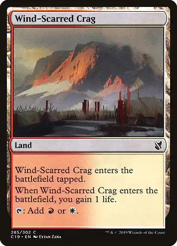 Wind-Scarred Crag - c19 Spoiler