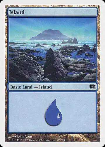 Island - 9ed Spoiler