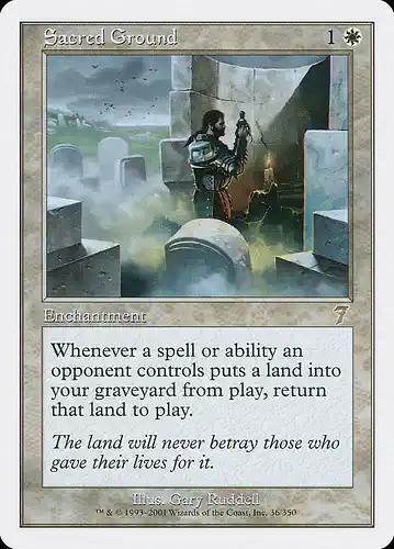 Sacred Ground - 7ed Spoiler
