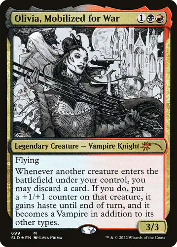 Olivia, Mobilized for War - sld Spoiler