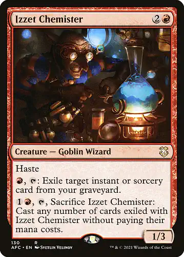 Izzet Chemister - afc Spoiler
