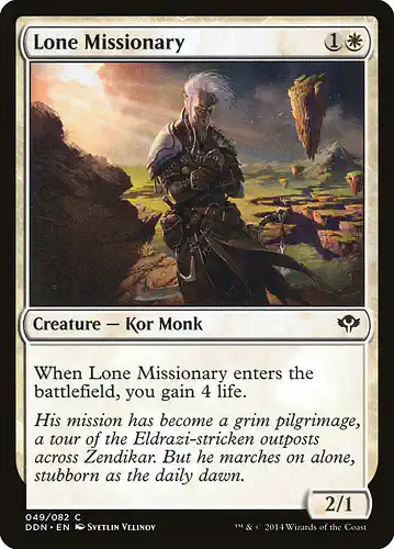 Lone Missionary - ddn Spoiler