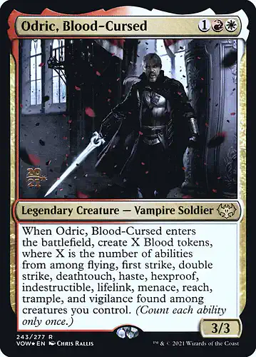 Odric, Blood-Cursed - vow Spoiler