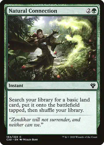 Natural Connection - c20 Spoiler