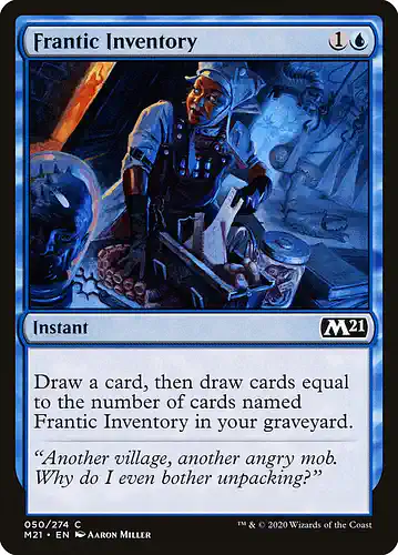 Frantic Inventory - m21 Spoiler