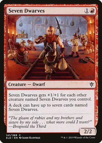 Seven Dwarves - eld Spoiler