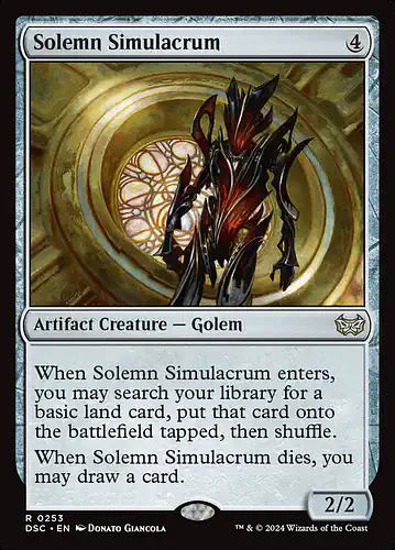 Solemn Simulacrum - dsc Spoiler