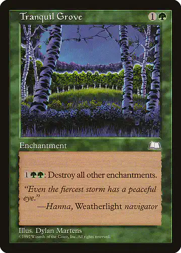 Tranquil Grove - wth Spoiler