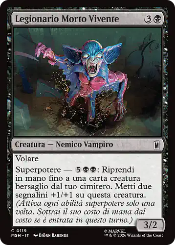 Unliving Legionnaire - msh Spoiler