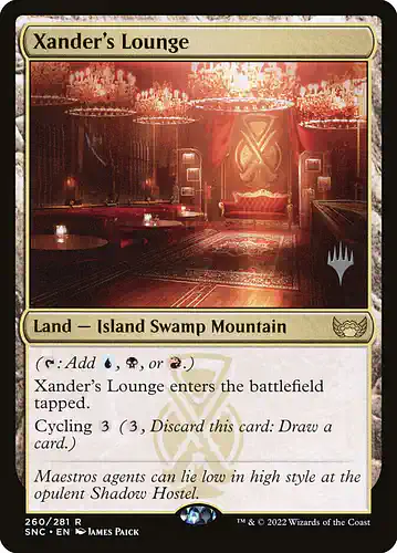 Xander's Lounge - snc Spoiler