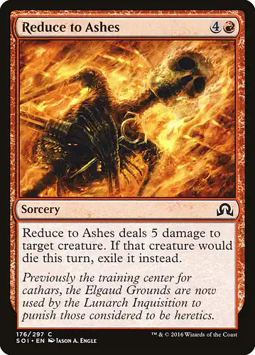 Reduce to Ashes - soi Spoiler