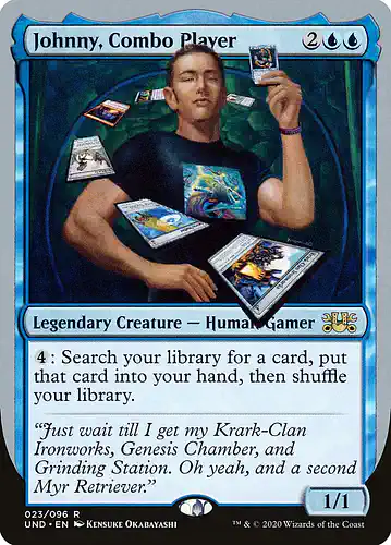 Johnny, Combo Player - und Spoiler