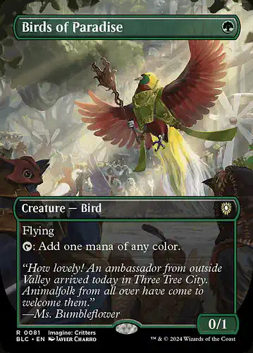 Birds of Paradise - blc Spoiler