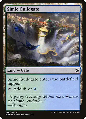 Simic Guildgate - war Spoiler