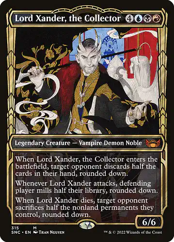 Lord Xander, the Collector - snc Spoiler