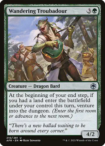 Wandering Troubadour - afr Spoiler