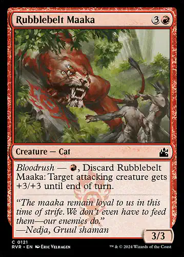 Rubblebelt Maaka - rvr Spoiler