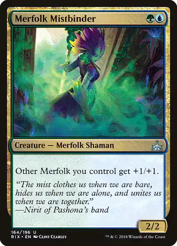Merfolk Mistbinder - rix Spoiler