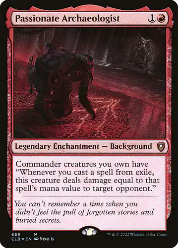 Passionate Archaeologist - clb Spoiler
