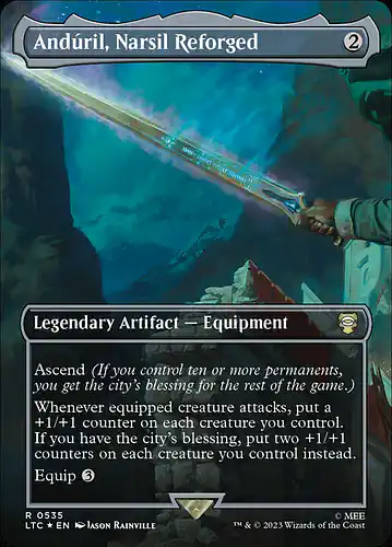 Andúril, Narsil Reforged - ltc Spoiler