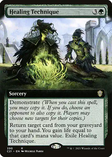 Healing Technique - c21 Spoiler