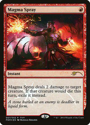 Magma Spray - f14 Spoiler